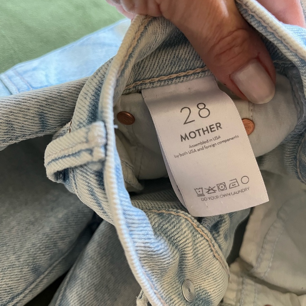 MOTHER Light Blue Women's Jeans - Picture 5 of 9